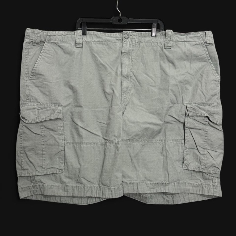 Nautica Cargo Shorts Sz 58 Grey Green Utility Outdoor Tactical Casual Big Tall
